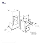 Electrolux EVEP626DSE 60cm UltimateTaste 900 Multifunction Pyrolytic Duo Oven