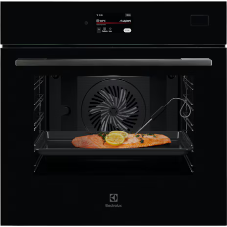 Electrolux EVES6810BF 60cm Oven with Full Steam and Food Probe, 24 Function, Black - 800 Series