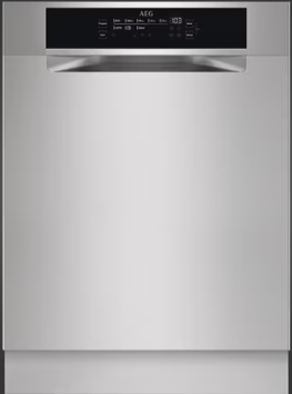 AEG FFE73700PM 60cm Built Under Stainless Steel Dishwasher