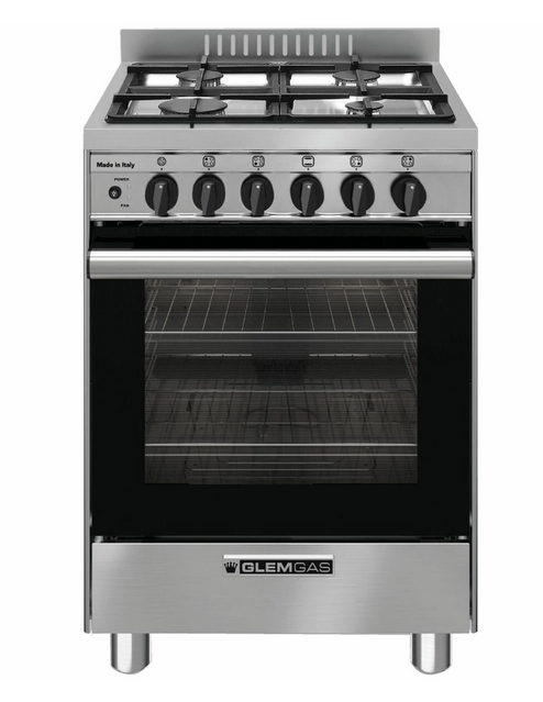 Glem GL534GG 53cm Freestanding Natural Gas Cooker