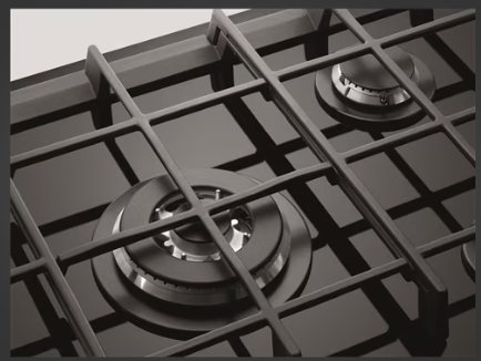 AEG HG975550VB 90cm 5 Burner Ceramic Glass Gas Cooktop