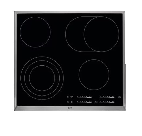 AEG HK654070XB 57CM Black Ceramic Cooktop
