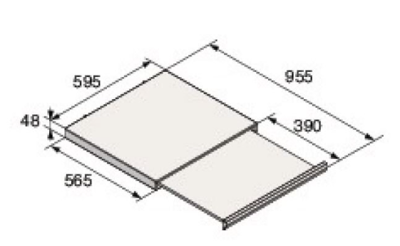 Asko HSS1053T Pull Out Shelf For Laundry