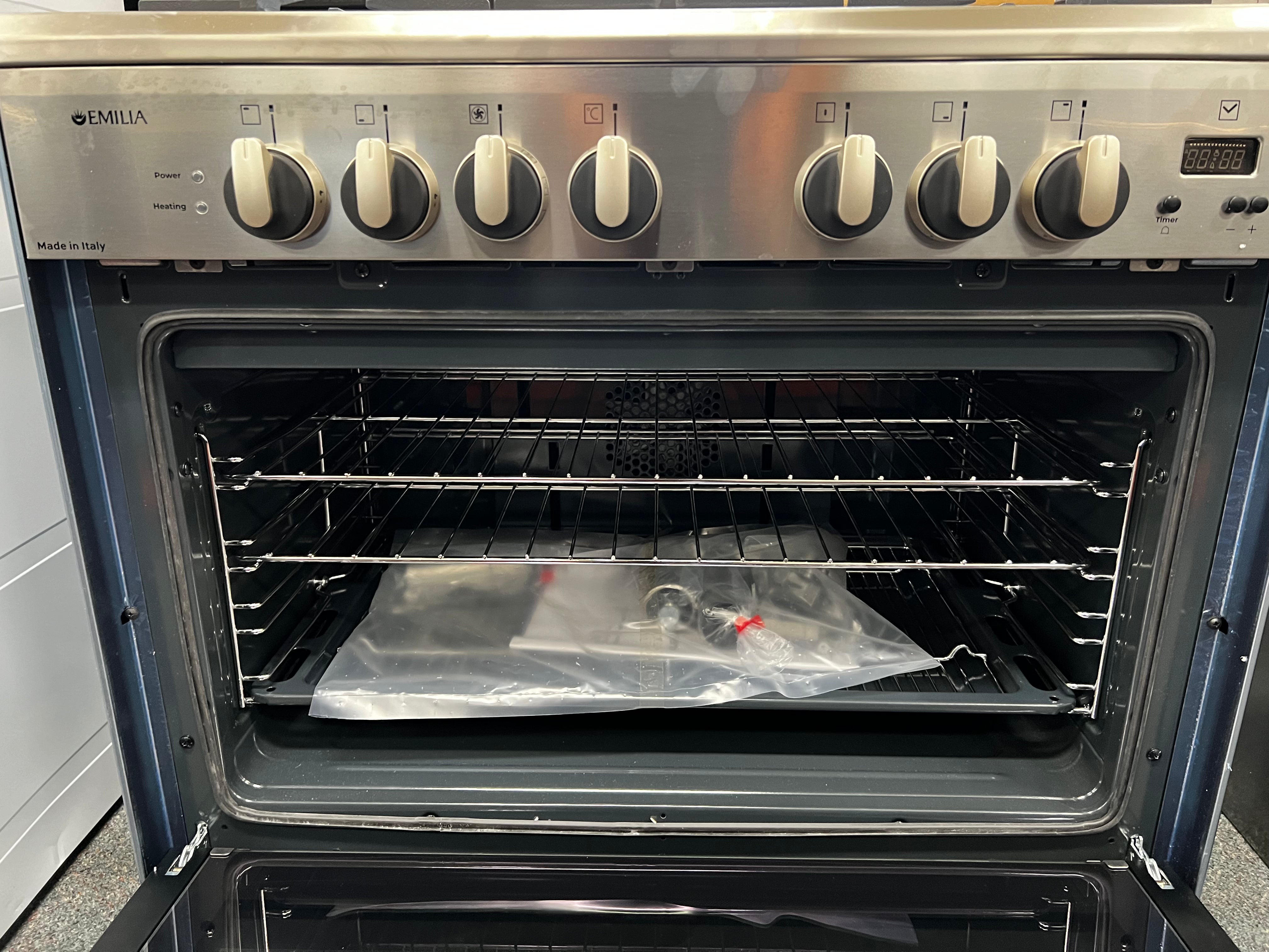 Emilia EM865GE 80cm Dual Fuel Upright Cooker