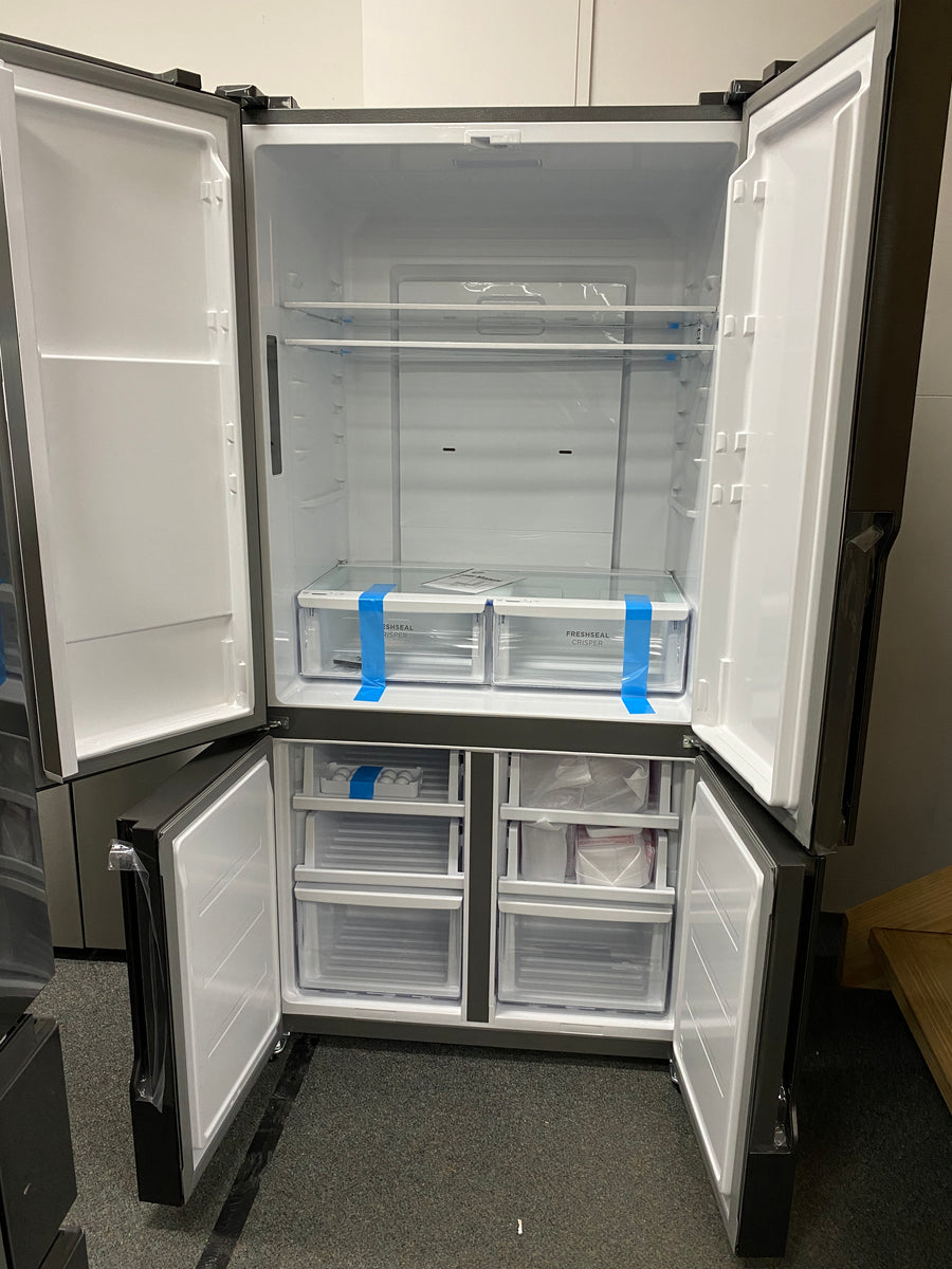 Westinghouse WQE5700BD Quad Door Fridge, Matte Charcoal Black