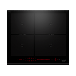 Euromaid IMZ64 60cm Induction Cooktop With 4 Zones Black