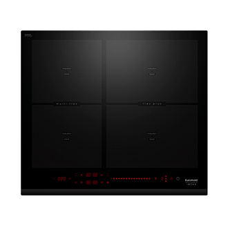 Euromaid IMZ64 60cm Induction Cooktop With 4 Zones Black