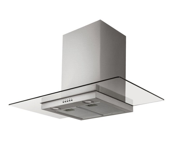 InAlto IRGF90S 90cm Flat Glass Canopy Rangehood