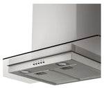 InAlto IRGF90S 90cm Flat Glass Canopy Rangehood