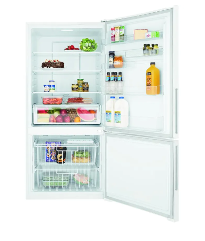 Kelvinator KBM5302WC-R 496L White Bottom Mount Fridge