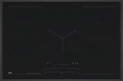 AEG NIK85M00AZ 80cm Saphir Matt 5 Zone Induction Cooktop