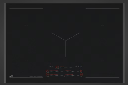 AEG NIK85M00FZ 80cm 6000 Series 5 Zone Saphir Matt Induction Cooktop