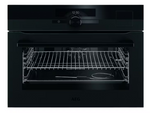 AEG NKB9A82KT 45cm Compact 9000 Series SteamPro Multifunction 24 Oven with Sous-Vide, Matte Black