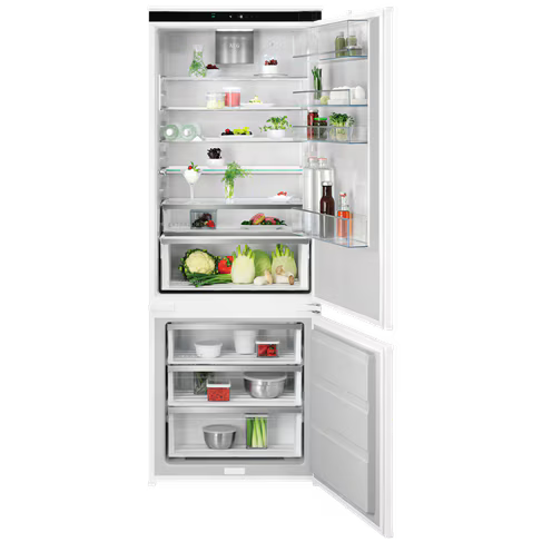 AEG OSC7P19ACF 7000 Series GreenzonePlus built-in bottom freezer fridge