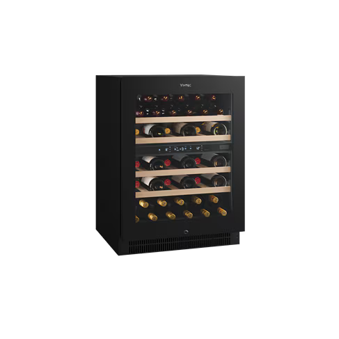 Vintec VWD820SCB-X Luxe – Dual Zone Wine Cabinet