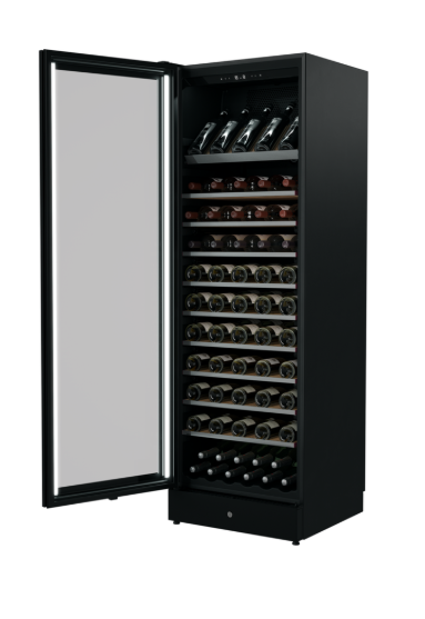 Vintec VWM198PBA-L Premium 126 Bottle Left Hinge Multi-Temp Wine Cellar