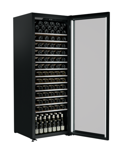 VINTEC VWM306PBA-R PREMIUM 180 Bottle Wine Cabinet with Telescopic Shelves Right Hand