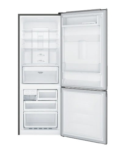 Westinghouse WBB3100AK-X 308L Bottom Freezer Fridge - Arctic Steel