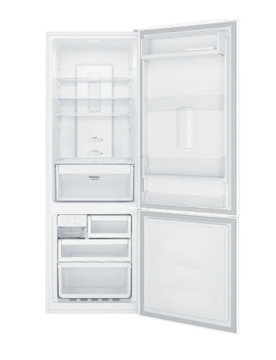 Westinghouse WBB3400WK-X 335L Bottom Mount Fridge White