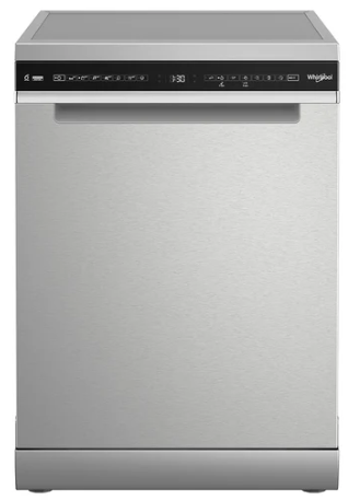 Whirlpool  WDFS3R4NIXAU Maxi-Tub 14 Place Setting Freestanding Dishwasher in Stainless Steel