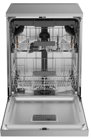 Whirlpool  WDFS3R4NIXAU Maxi-Tub 14 Place Setting Freestanding Dishwasher in Stainless Steel