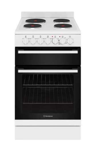 Westinghouse WFE532WC 54cm Electric Upright Cooker White