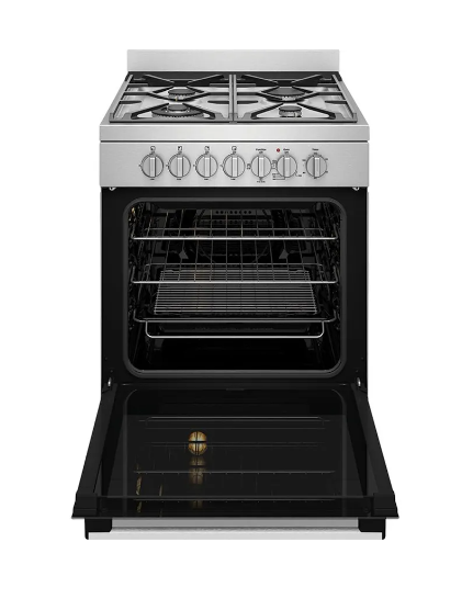 Westinghouse WFE614SC 60cm Dual Fuel Freestanding Cooker Stainless Steel