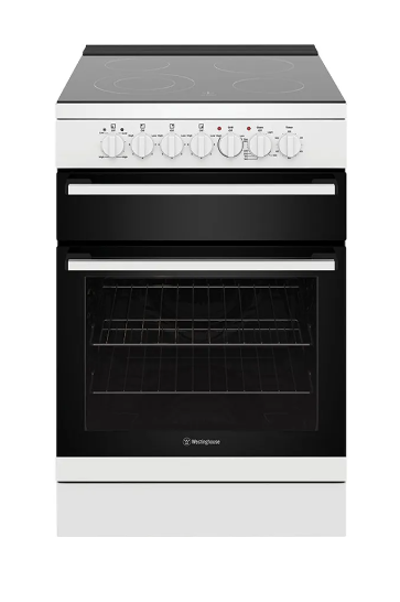 Westinghouse WFE642WC 60cm Electric Freestanding Cooker with Separate Grill