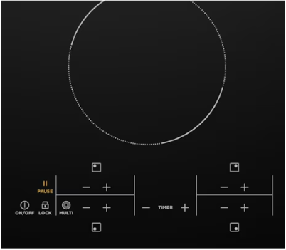 Westinghouse WHC643BC 590mm 4 Zone Ceramic Cooktop