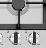 Westinghouse WHG644SC 60cm 4 Burner Stainless Steel Gas Cooktop