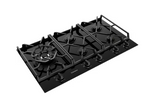 Westinghouse WHG955BCA 90cm 5 Burner Black Ceramic Glass Gas Cooktop
