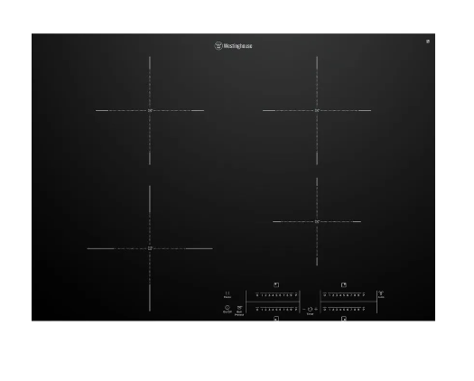 Westinghouse WHI743BD 70cm 4 Zone Induction Cooktop with BoilProtect