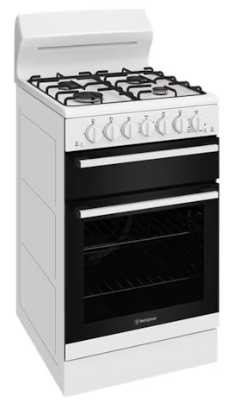 Westinghouse WLG510WCH 54cm freestanding gas oven and gas