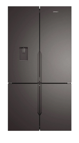Westinghouse WQE5660BA 564L Französischer Kühlschrank mit vier Türen, matt anthrazitschwarz