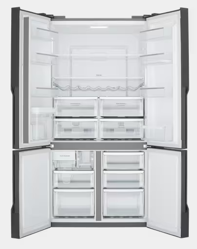 Westinghouse WQE5660BA 564L Französischer Kühlschrank mit vier Türen, matt anthrazitschwarz