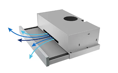 Westinghouse WRR614SB 60cm Slideout Rangehood