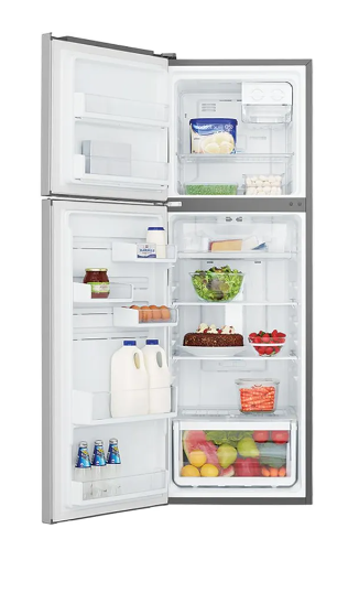 Westinghouse WTB2800AH-X 256L Arctic Silver Top Mount Fridge