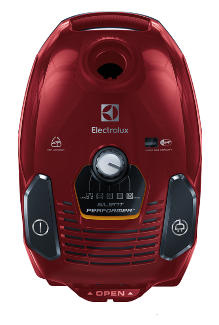 Electrolux ZSP2320T Silentperformer Aspirapolvere con sacco Chili Red 