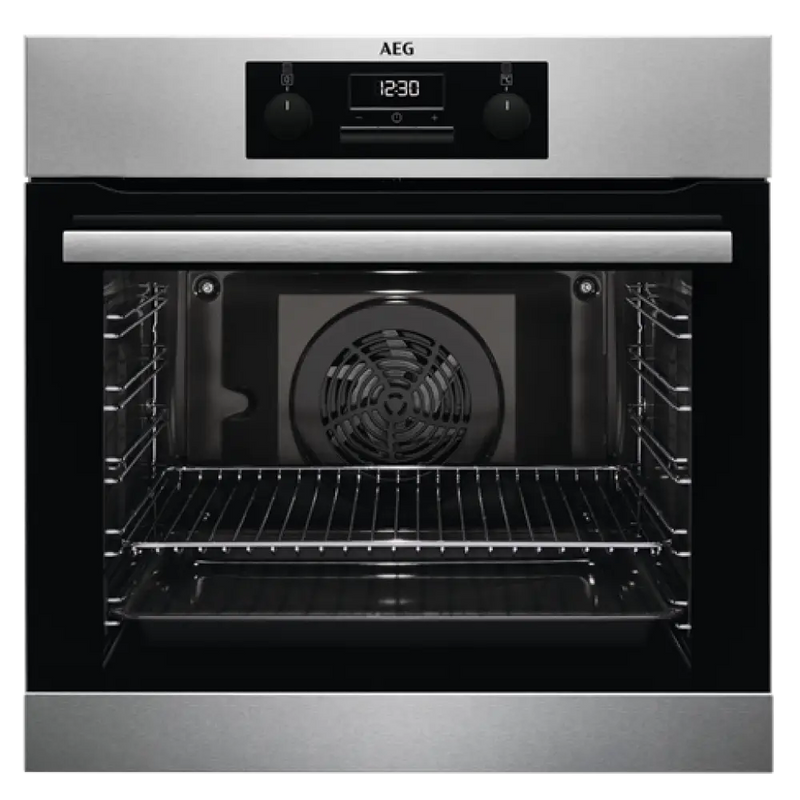 Aeg Beb231012M 60Cm Electric Oven Stainless Steel Ovens
