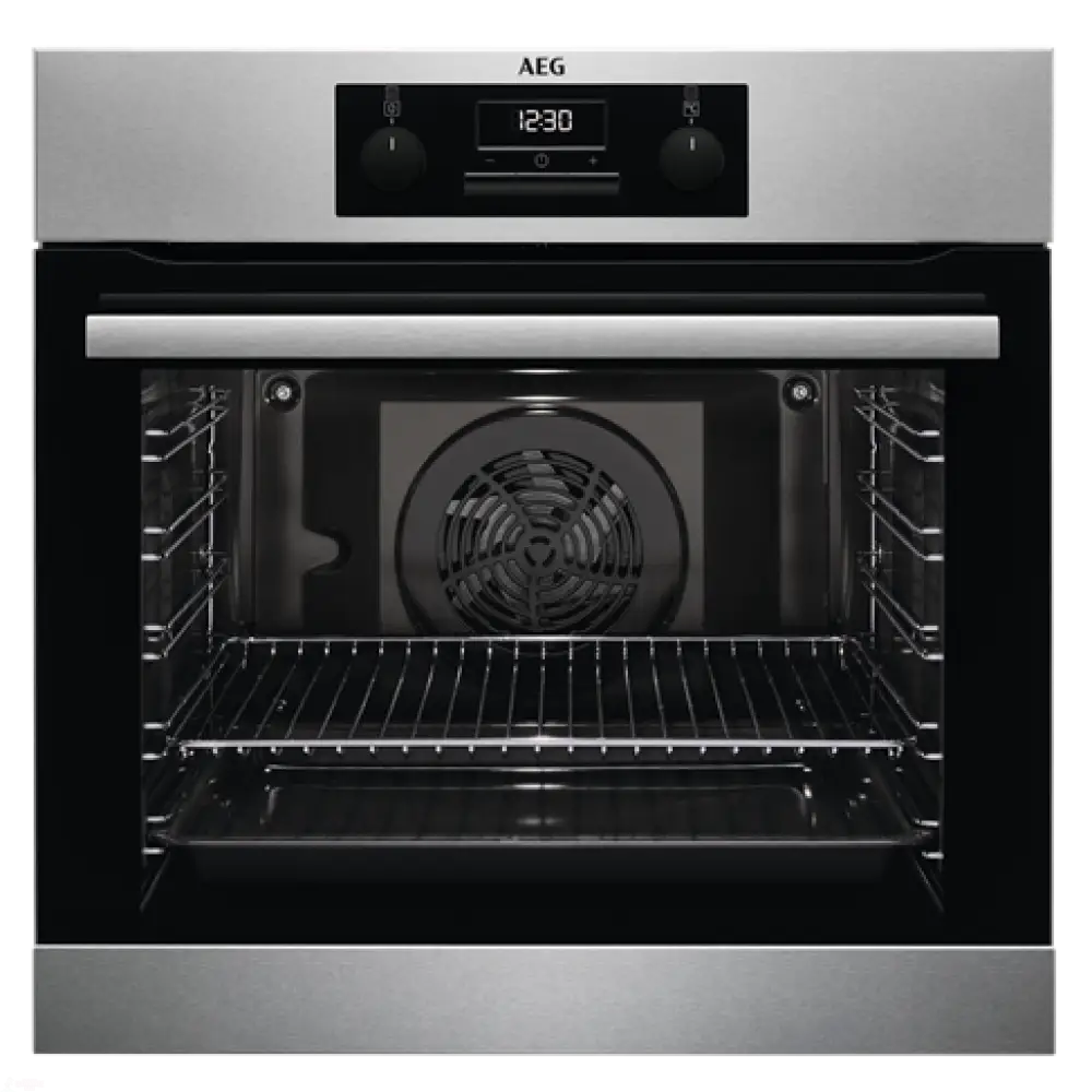 Aeg Beb231012M 60Cm Electric Oven Stainless Steel Ovens