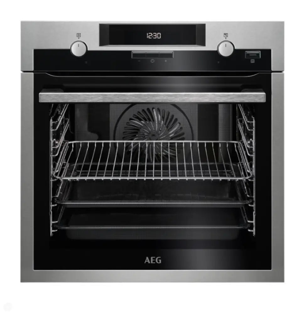 Aeg Bee455010M 60Cm 8 Function Steambake Oven With Programmable Timer And Triple Glazed Door