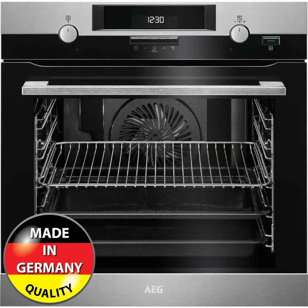 Aeg Bpk556360M -600Mm Steambake Pyroluxe Multi-Function Oven - Stainless Steel