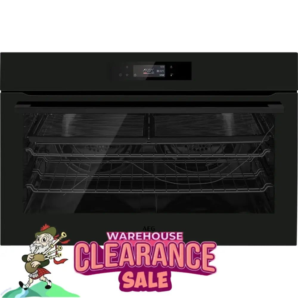 Aeg Bpk75891Pt 900Mm Sensecook Pyroluxe Multifunction 16 Oven