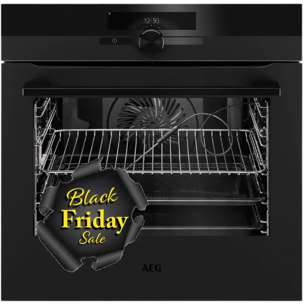 Aeg Bpk94733Pt 60Cm Black Pyrolytic Oven