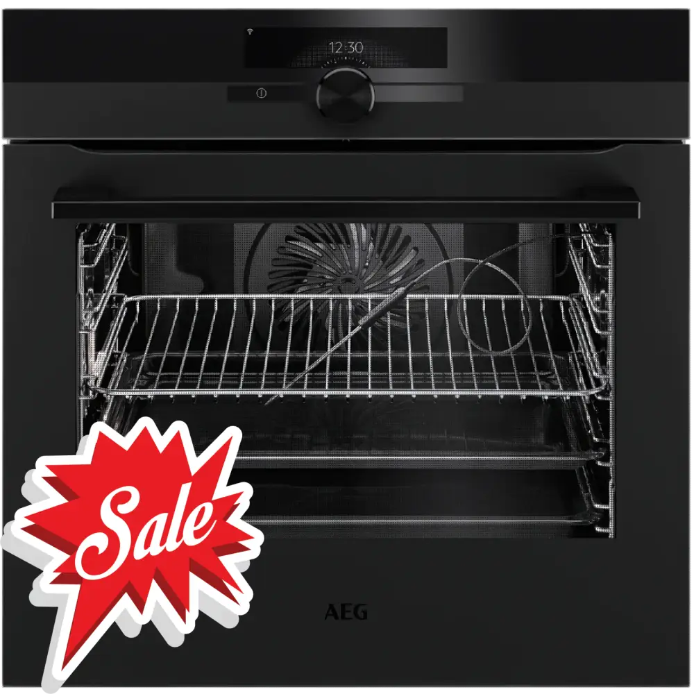 Aeg Bpk94733Pt 60Cm Black Pyrolytic Oven