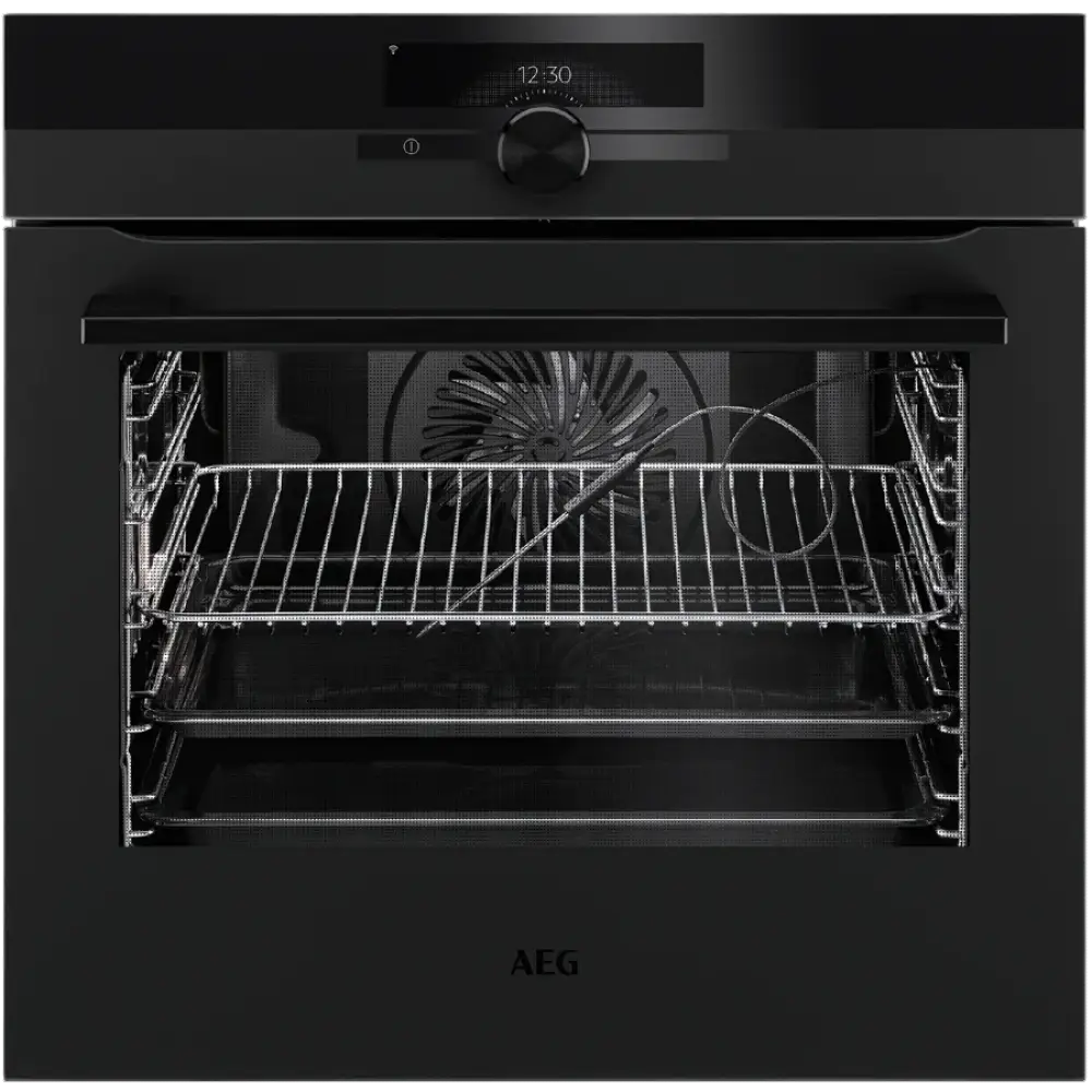 Aeg Bpk94733Pt 60Cm Black Pyrolytic Oven