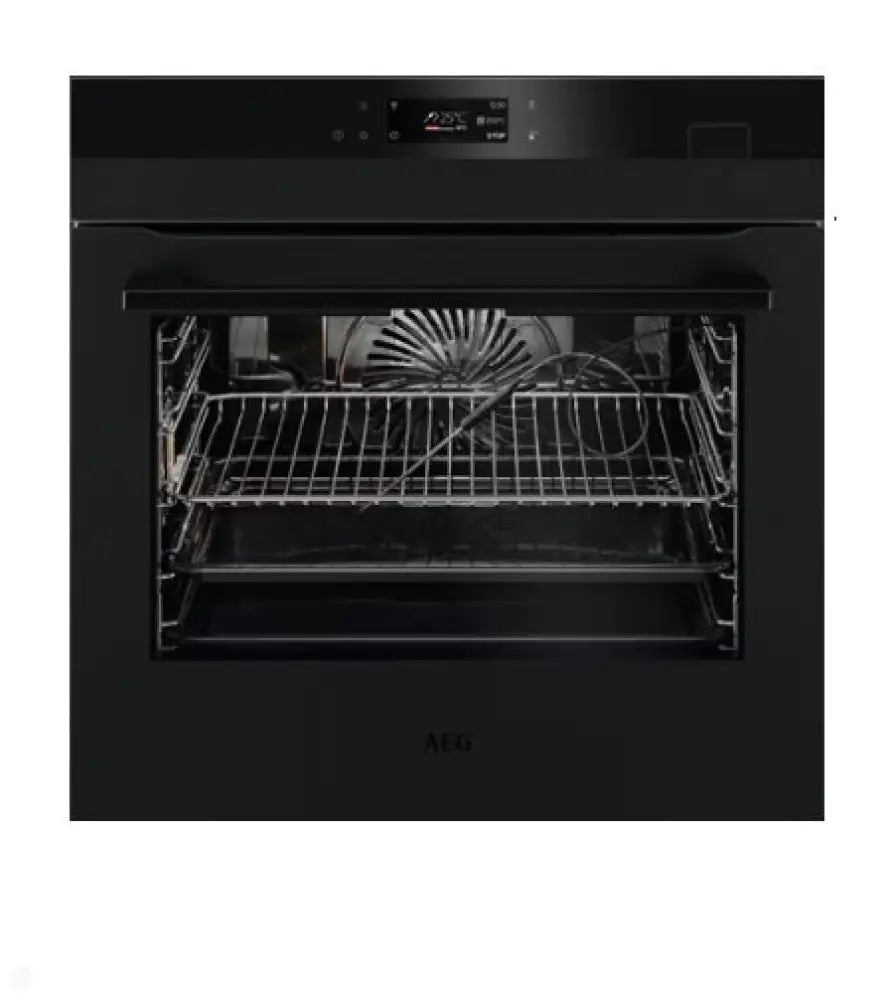 Aeg Bsk77438Pt 60Cm Steamcrisp Pyroluxe Multifunction Oven - Matte Black