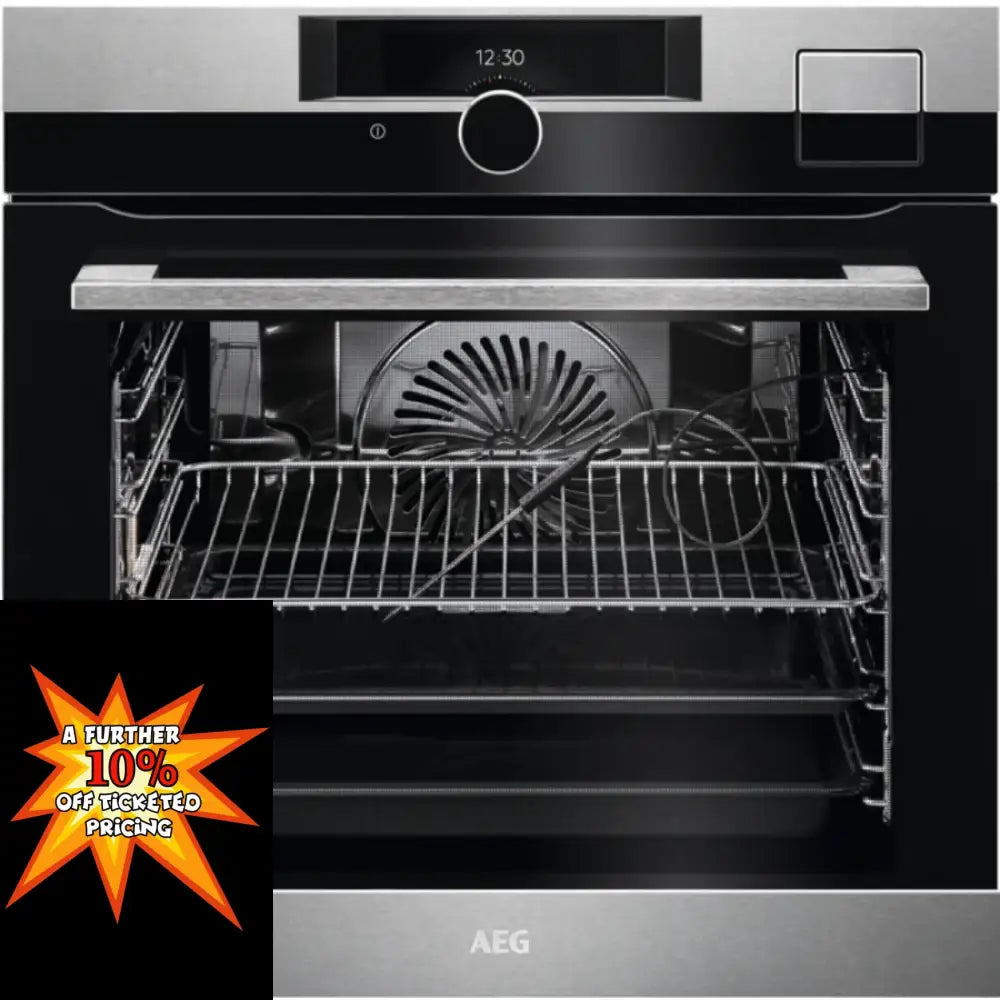 Aeg Bsk892330M -60Cm Steampro Multi-Function 25 Oven With Sousvide Stainless Steel