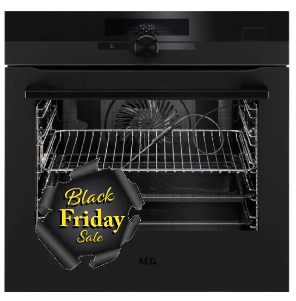 Aeg Bsk97733Pt 60Cm Black Pyrolytic Oven