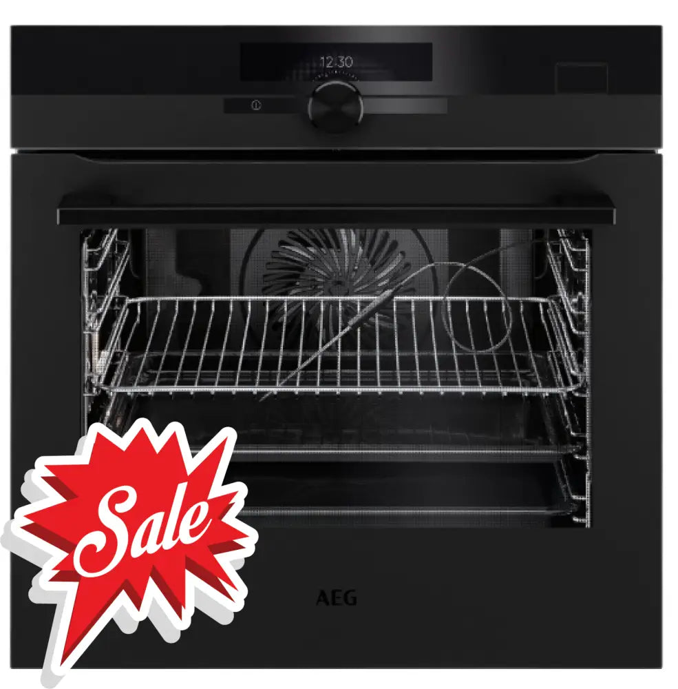 Aeg Bsk97733Pt 60Cm Black Pyrolytic Oven